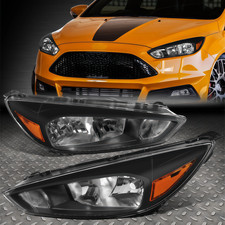 For 15-18 Ford Focus Oe Style Black Housing Amber Corner Headlight Head Lamps For 15-18 Ford Focus Oe Style Black Housing Amber Corner Headlight Head Lamps
