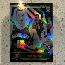Panini 2020-21 Illusions Sam Merrill #199 Rookie Milwaukee Bucks NBA Card