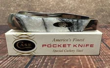 CASE XX TRAPPER KNIFE IVORY QUARTZ CORELON HANDLES PREMIER EDITION "1 OF 2500"