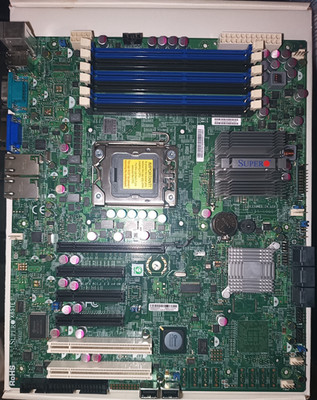 Supermicro X8STE Rev 1.1 ATX LGA1366 X58 DDR3 Server Motherboard NEW