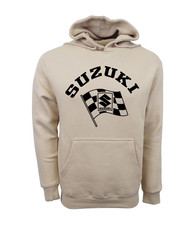 Suzuki Flag Graphic Hoodie Sand