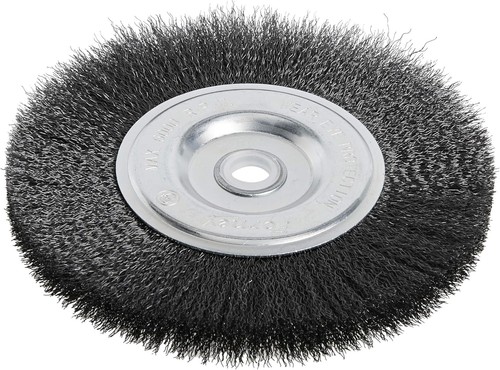 Durable Alloy Steel Wire Brush - 6-Inch Crimped Wheel for Paint and Rust Removal - Picture 7 of 11