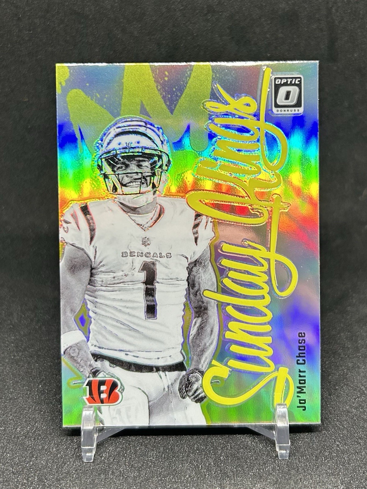 2024 Panini Donruss Optic - Sunday Kings Ja'Marr Chase #15