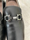 Salvatore Ferragamo Ree Gancini Bit Loafer Black Size 8.5 EE Leather — photo 3