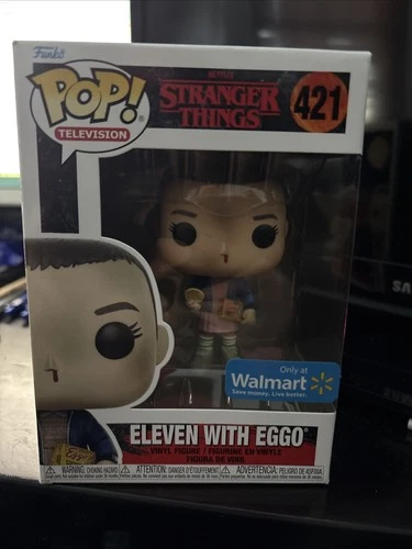 Funko Pop Stranger Things Eleven with Eggos No 421 Vinyl Figure NEW