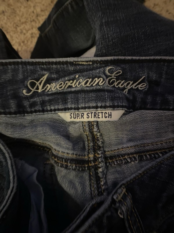 American Eagle Outfitters Women's Super Stretch Jegging Jeans Blue Denim 00R