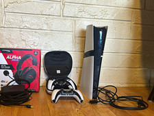 Sony PlayStation 5 Console Bundle w/ 2 DualSense Controllers, HyperX Headset