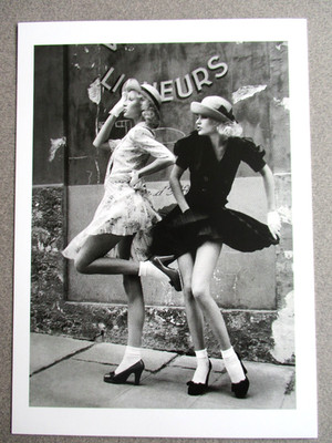 POSTCARD Vogue 100 1972 Photo Louise Despointes Donna Jordan by Sacha NP Gallery