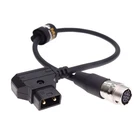 D-Tap to 12 Pin Hirose ENG B4 2/3" Lens Power Cable for Canon Fujinon Nikon B4