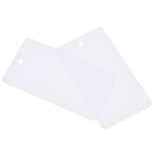 100Pcs 2x3.5 Inch Waterproof Wires Plastic Shipping Tags Valve Marking Outdoor