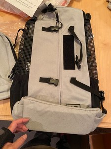 New K9 Sport Sack AirPlus Large Light Gray pack for dogs