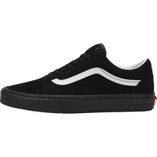 Vans Unisexadult Old Skool Shoes  Pig Suede Black/Black  Authentic New