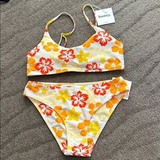 Honey Swim Bikini Set NWT Floral