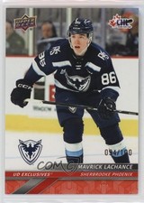 2024-25 Upper Deck CHL Exclusives 94/100 Mavrick Lachance #171 e0y
