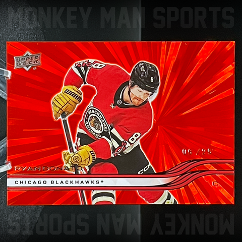 2025-26 Ryan Donato NHL Extended 526 Red Outburst /25