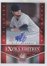 2012 Elite Extra Edition 640/690 RJ Alvarez #186 Auto 2x6