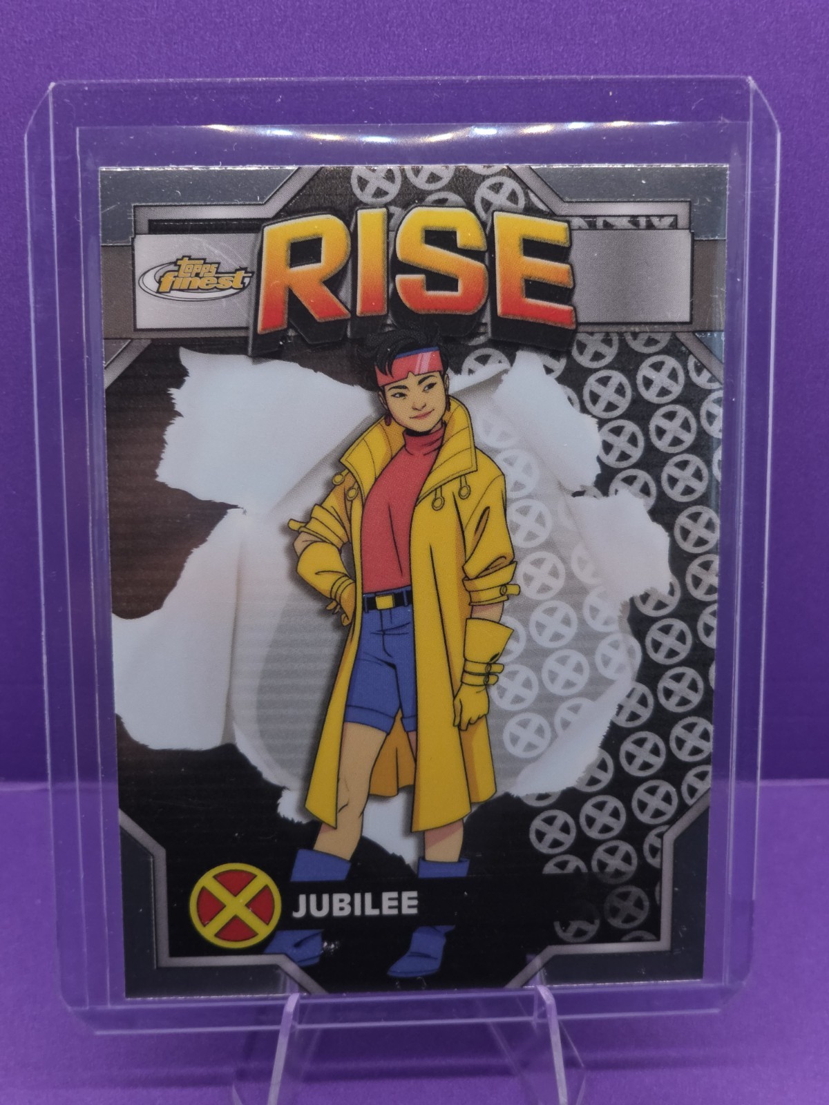 2025 Topps Finest X-Men '97 #63 Jubilee Uncommon Silver 0156