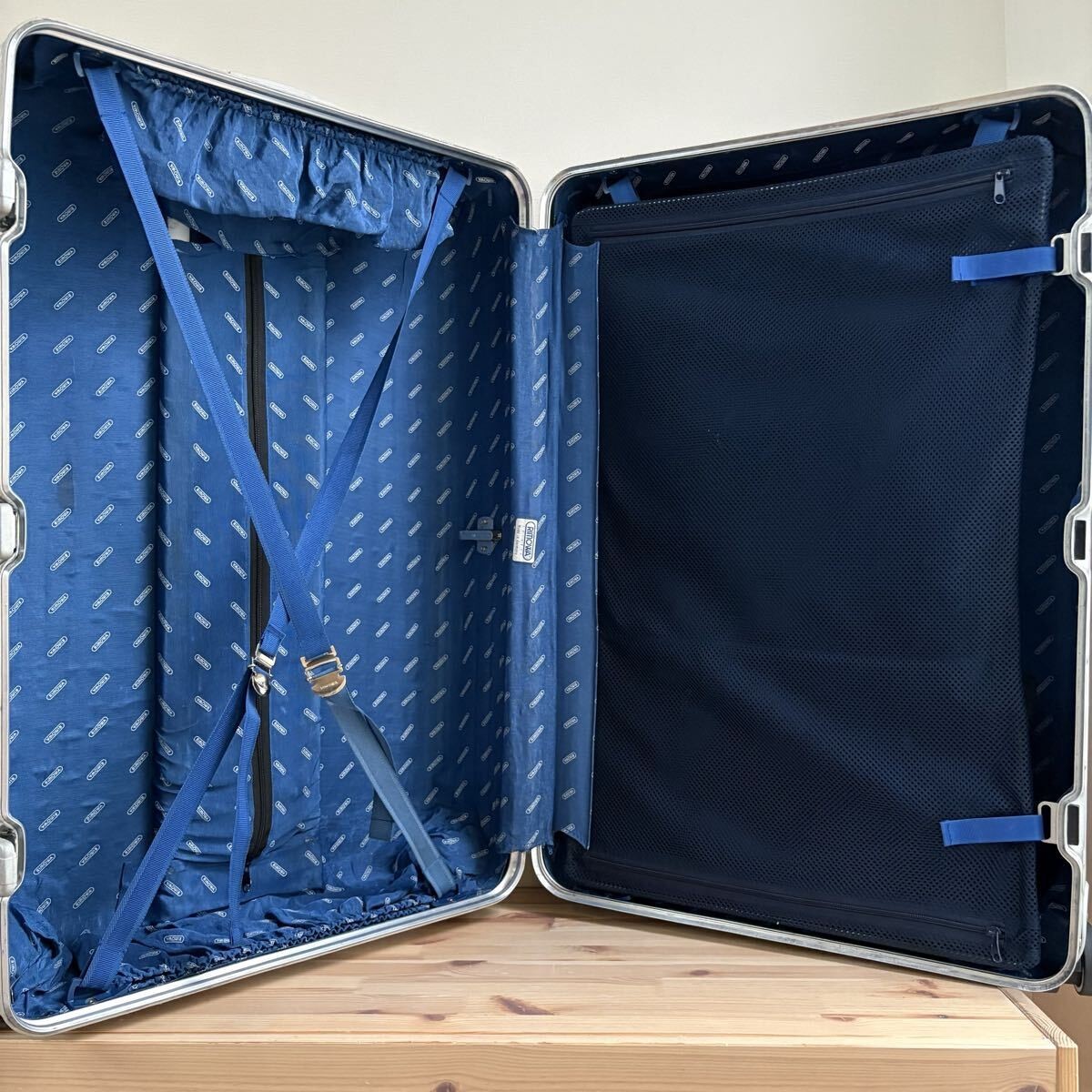 Rimowa Topas 98L Silver 4 wheels Carry Case Suitcase | eBay
