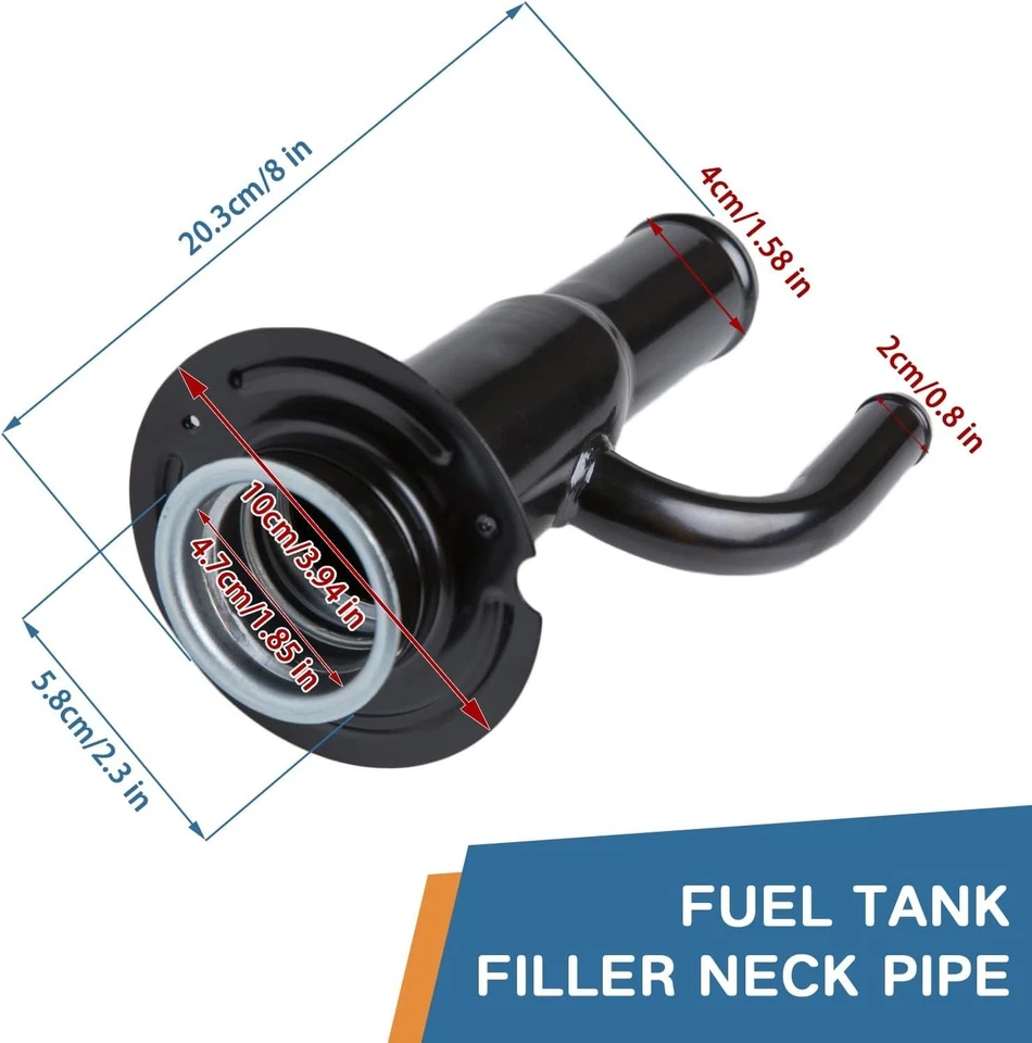 Cuello Llenado Tanque Combustible Para Ford F350 F450 F550 Super Duty 1999-2007 Foto 3 de 3