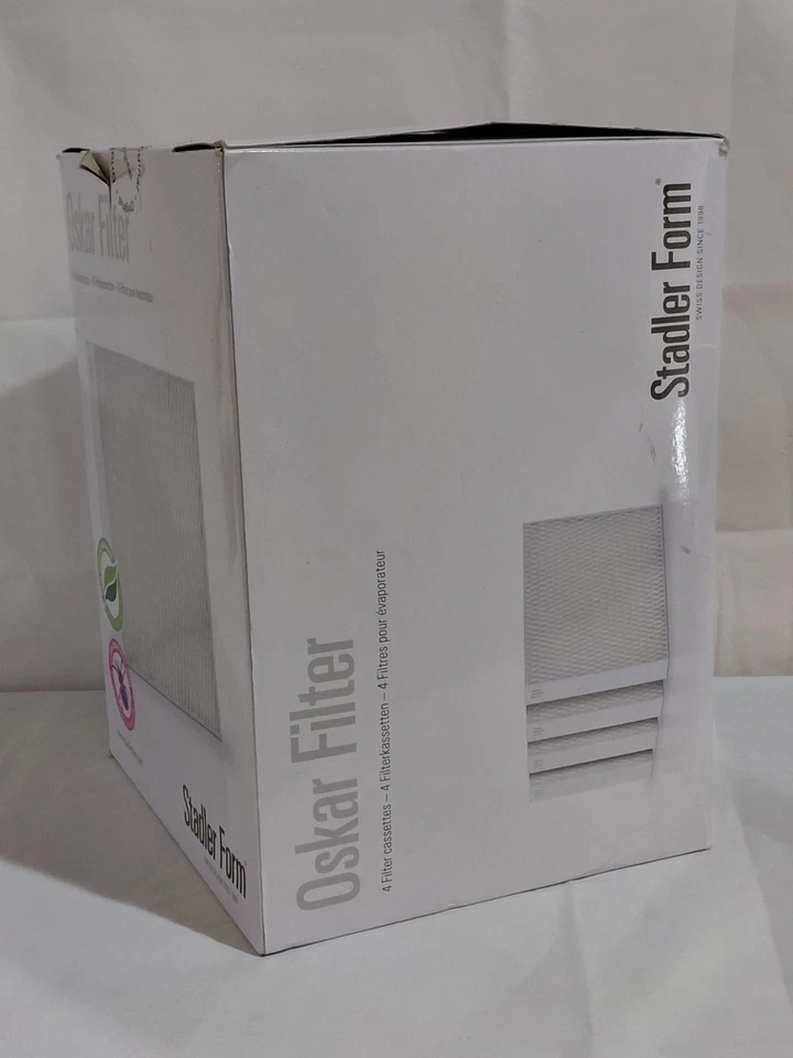 Stadler Form Oskar Humidifier Filter Cassette, Pack of 4, White - Image 2 of 4