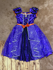 Disney Minnie Mouse Witch Halloween Dress Costume girls 11/12