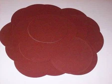 50 ILLINOIS INDUSTRIAL TOOL 6" DA SANDER SANDING DISCS PEEL N STICK 180 GRIT