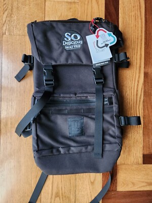 TOPO Designs Black Rover Pack Tech Backpack Bag