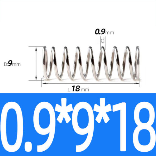 Compression Spring Steel 0.2 - 1mm Wire Dia 2mm - 12mm OD Small Pressure Springs - Picture 92 of 130