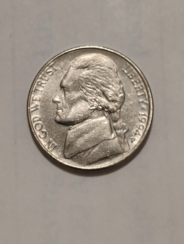 1994 p jefferson nickel with errors nice coin - Picture 2 of 9