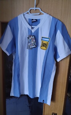 COPA CLASSIC Argentinien Trikot  Größe M Jahre Soccer Neu