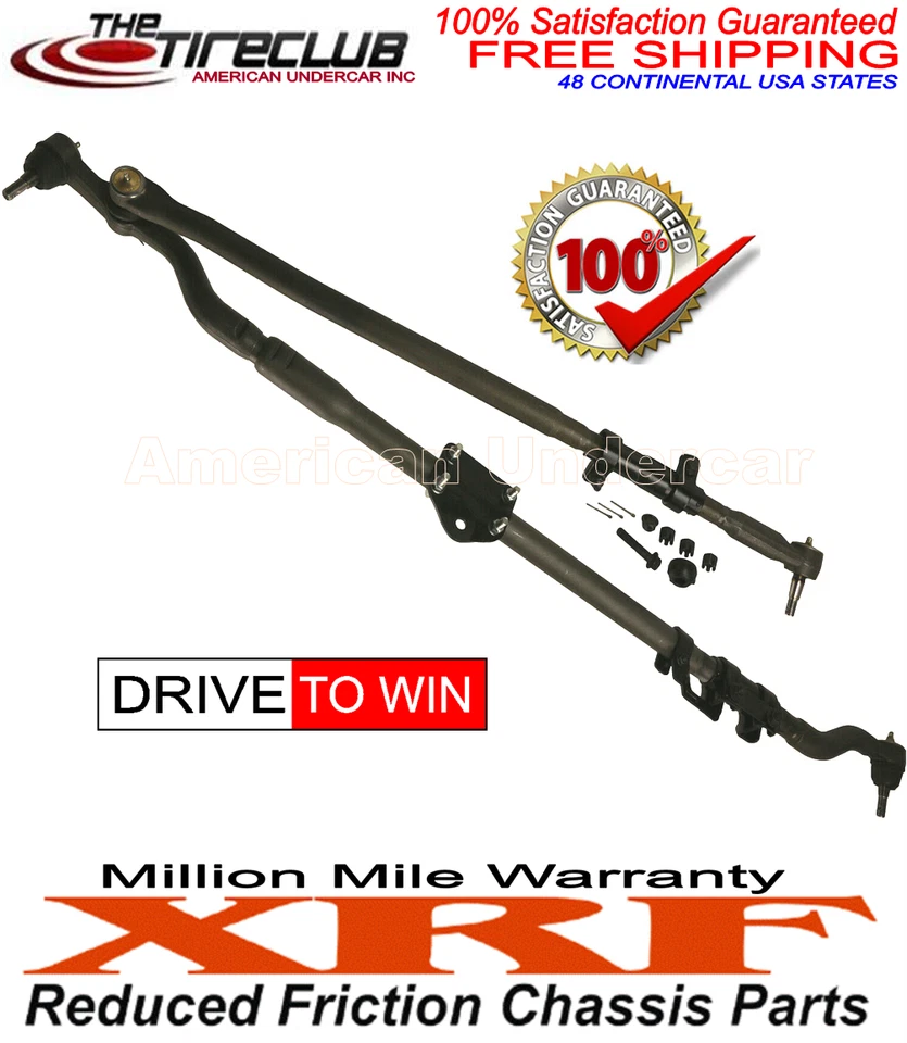 Kit de funda de varilla de amarre de enlace de arrastre XRF para Ford 4x4 Excursion F350 F250 99-04 Foto 4 de 4