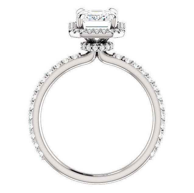 Cushion Cut Engagement Ring  2.60 Ct I VS1 GIA –