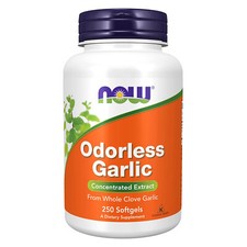 NOW FOODS Odorless Garlic 250 Softgels