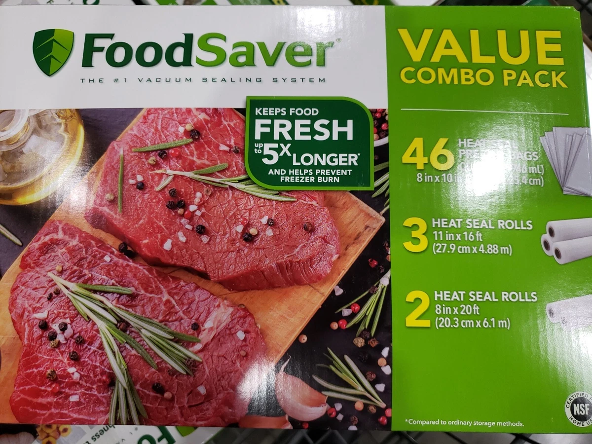 FoodSaver Bag Value Combo Pack 