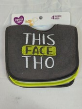 Terry Cloth Boy Infant Bibs 4-Packs Parent's Choice