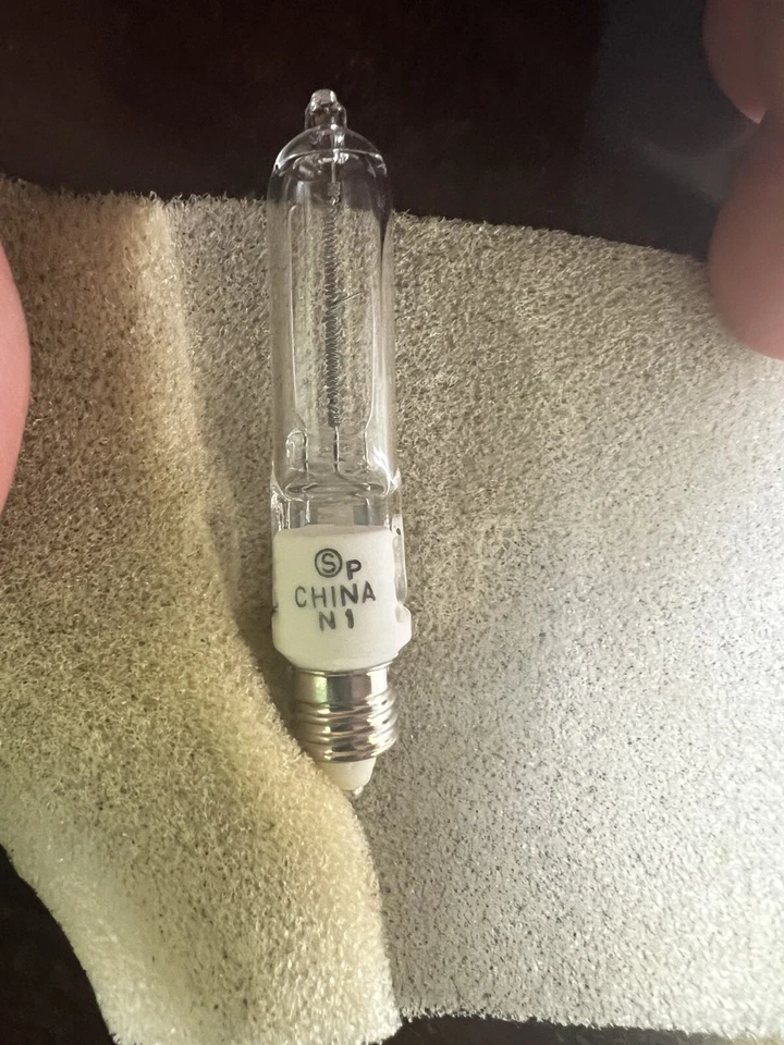 Satco S3107 Bulb 100W 120V T4 Mini Candelabra E11 Base Clear 2900K - Image 4 of 4