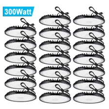 20 Pcs UFO LED High Bay Light 300W Industrial Commercial Factory Warehouse Light