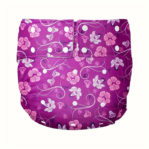 1Pack Reusable Adult Cloth Diapers Adjustable Absorbent Incontinence Leakproof - Picture 6 of 23