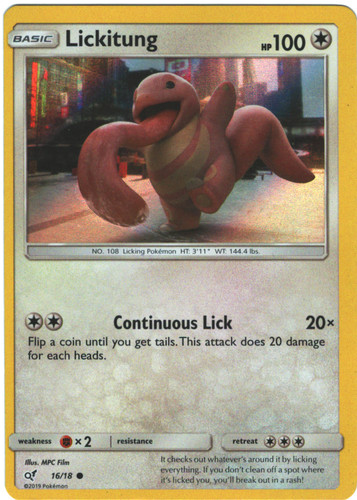 Lickitung Southern s 英語版 16/18 Lickitung 16/18 Southern Islands Regular | eBay