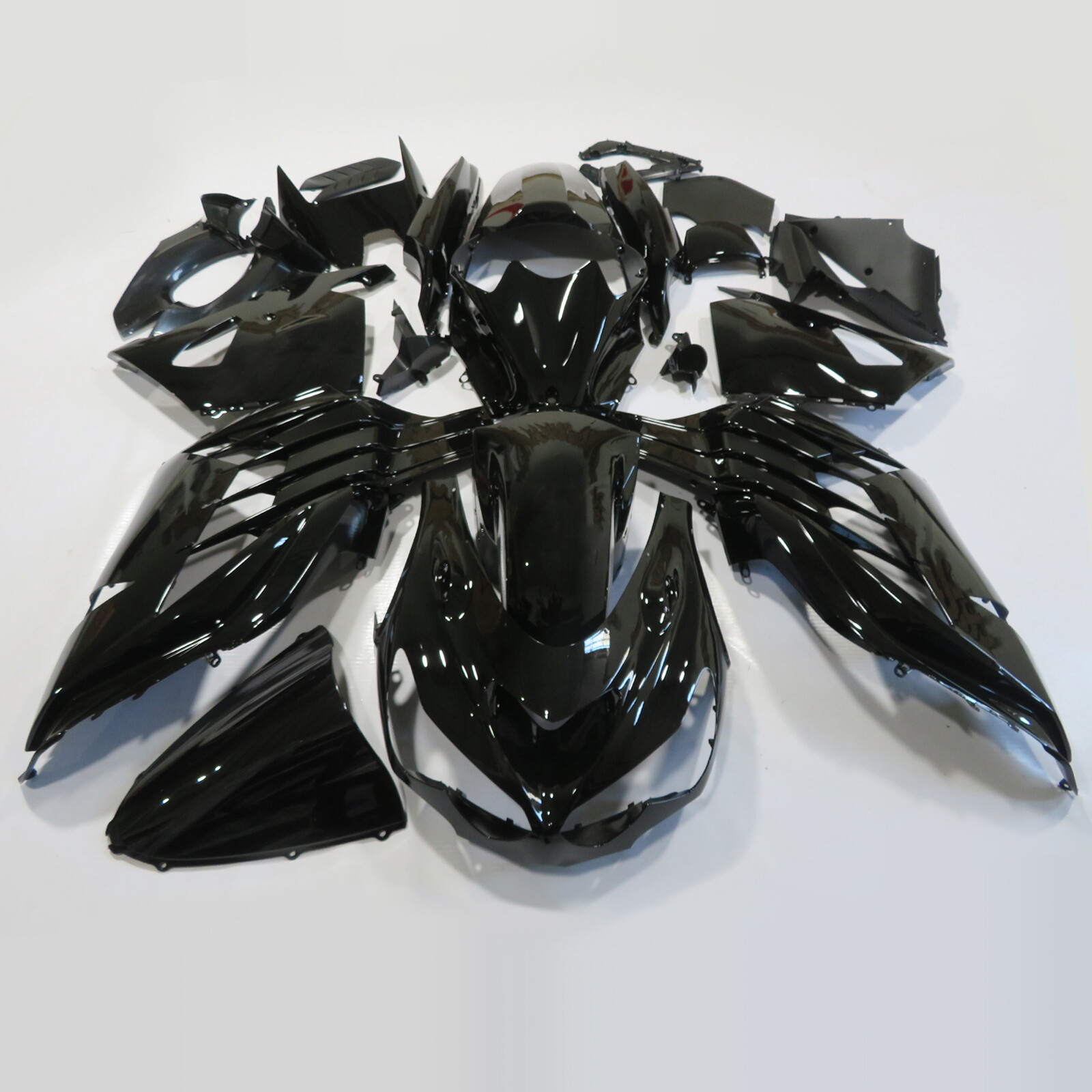 Glossy Black Bodywork Fairing Kit for Kawasaki Ninja ZX14R ZZR1400 2012-2021 US