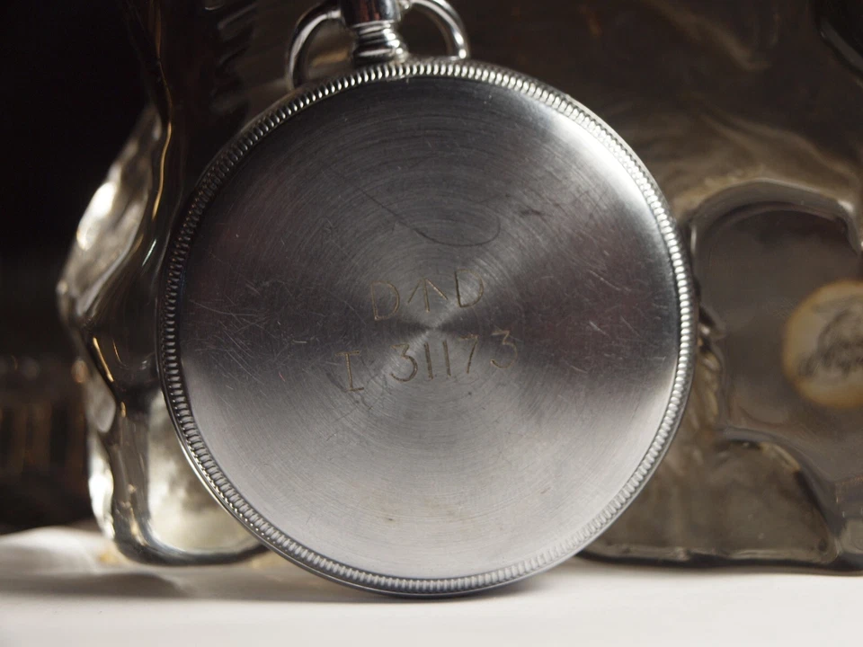 Reloj Bolsillo Waltham Cuerda Manual Foto 4 de 4