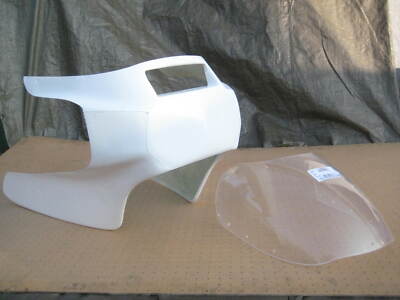Halbschalen-Verkleidung SPRINT , klare Scheibe half shell fairing clar screen