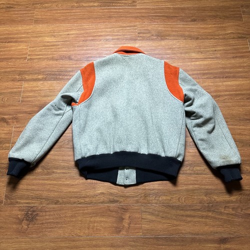 Vtg Vance Hall Sporting Goods Varsity Letterman Jacket 70s 60s UT Orange USA - Picture 3 of 24