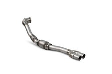 Scorpion Exhuast Downpipe w/High Flow Sports Cat for Audi TTRS Mk3