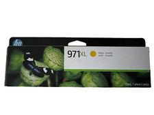 HP 971XL High-Yield Yellow Ink Cartridge, CN628AM Exp Date 2/2026