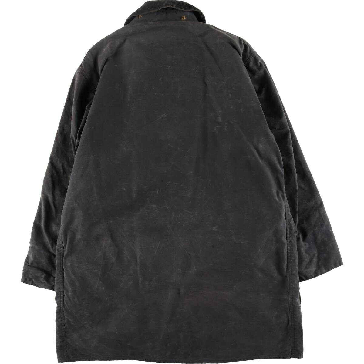 3ワラント Barbour border size38 90'S Barbour BORDER 3 Warrant waxed cotton oiled jacket made