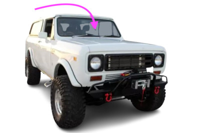 Fit:1971-1981 International Scout 2D SUV,Scout Pickup 2D STN Cab Windshiel Glass