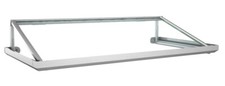 Vordach Topas 1 VSG Glas - Aluminium Echtglas Vordach