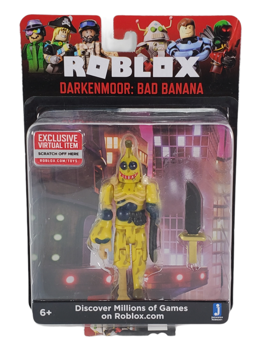 Roblox Darkenmoor: Bad Banana 3in Figure with Virtual Game Code
