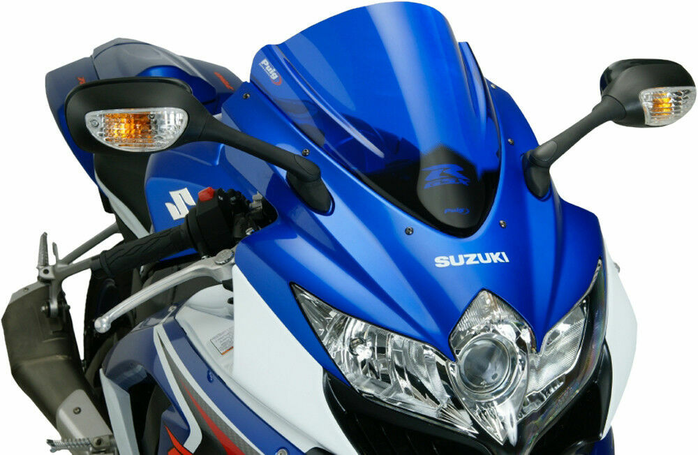 パーツ Puig 5605F RACING-SCREEN GSX-R600/750 Puig Racing Windscreen Suzuki GSXR 600 / GSXR 750 2006-2007